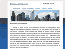 Tablet Screenshot of biznesplan.waw.pl